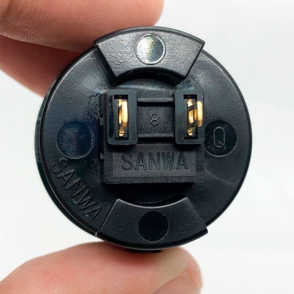 Botón Sanwa OBSF-30 Original Color Negro - Imagen 2