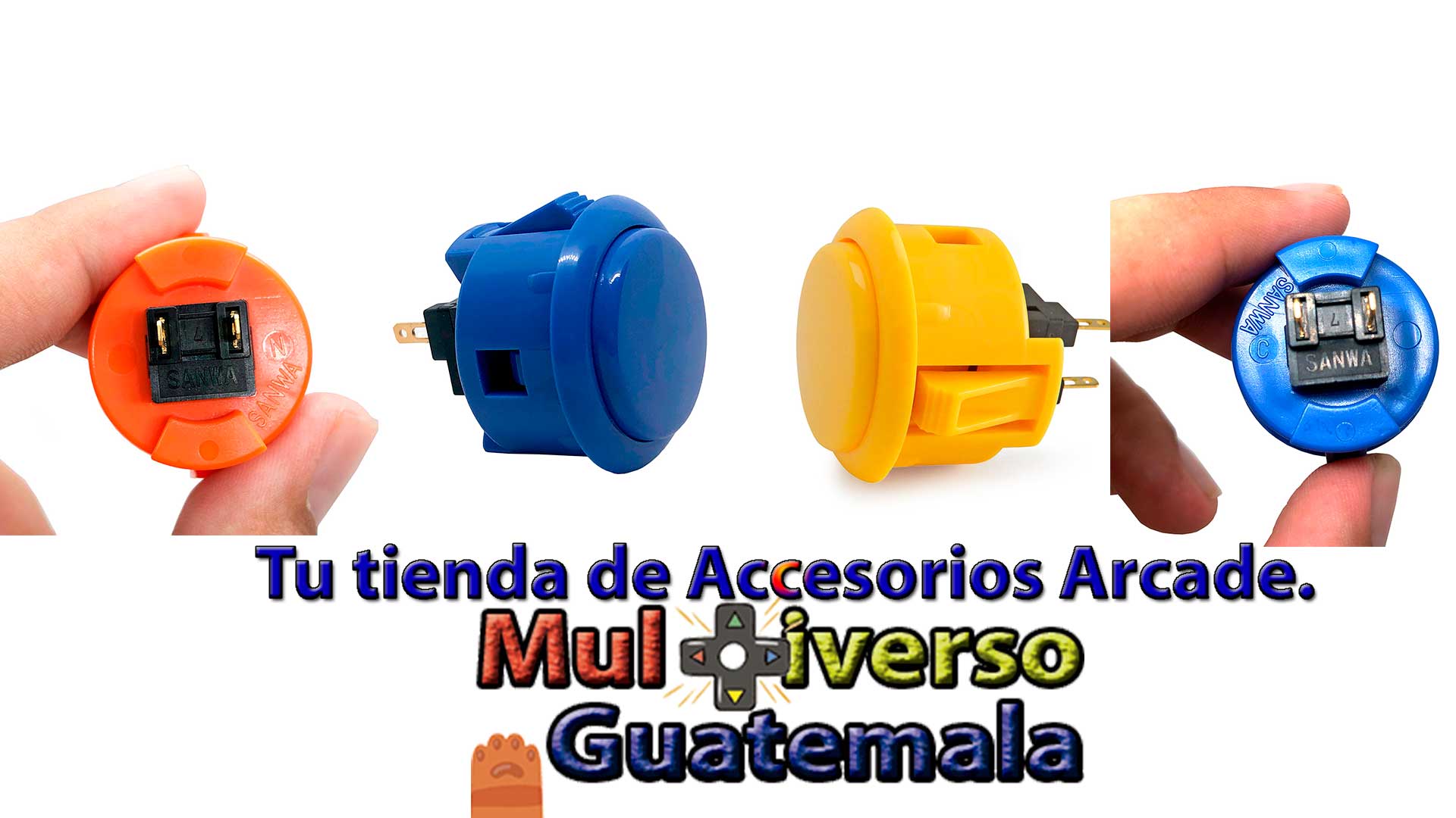 Botones Sanwa originales guatemala