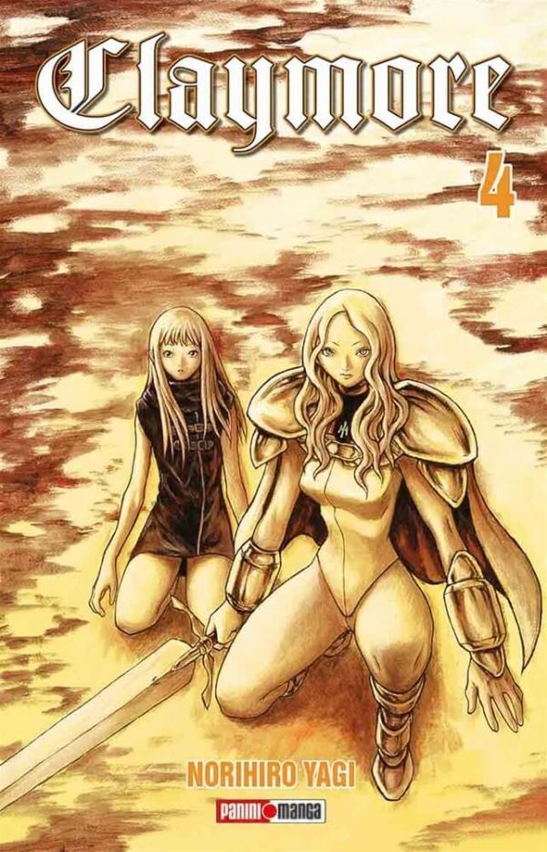 Manga Claymore 04 en Guatemala