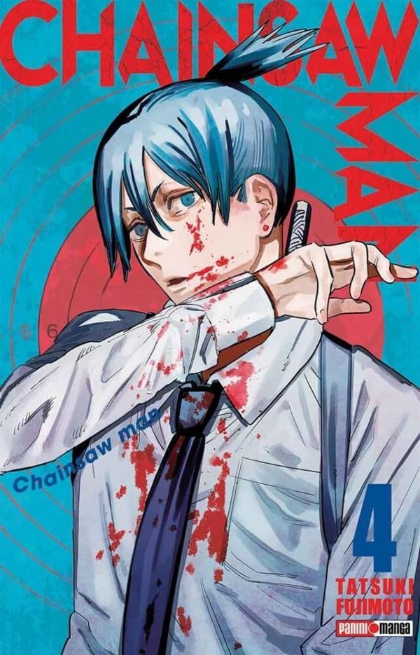 Manga ChainSaw Man tomo 04 en Guatemala