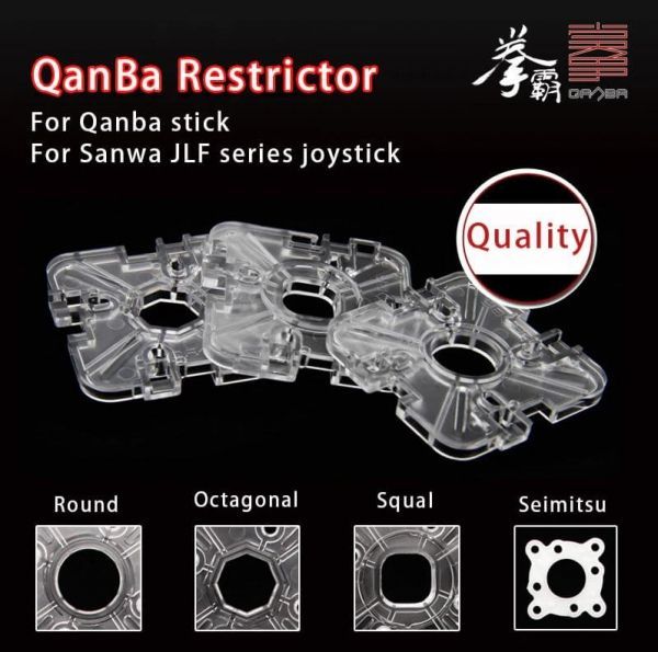 Tipos de restrictores marca qanba en Guatemala