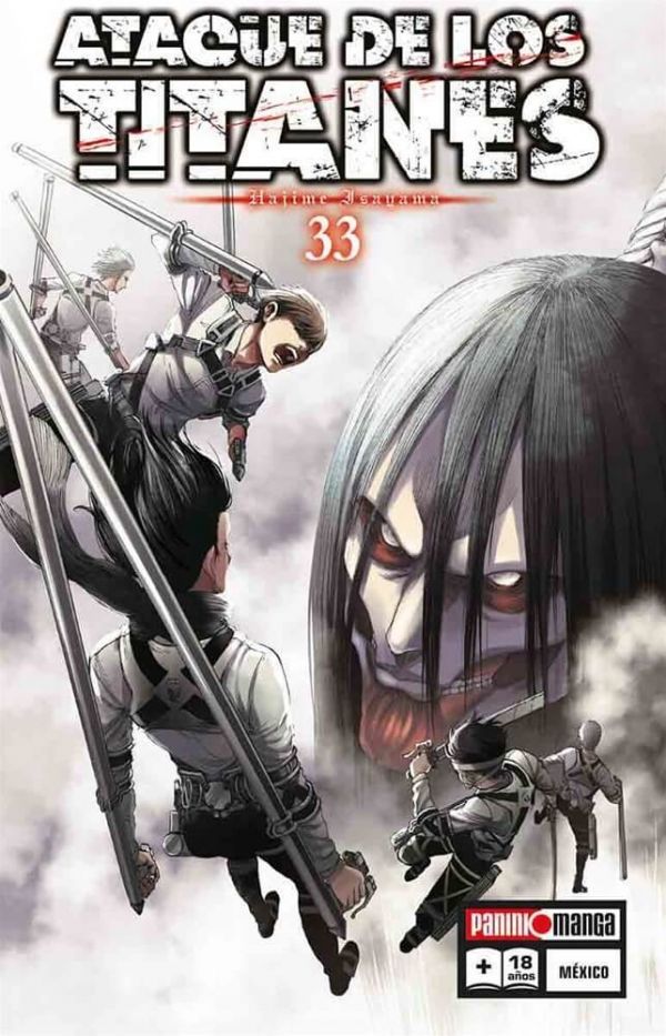 Manga Ataque de los Titanes tomo 33 en Guatemala Original