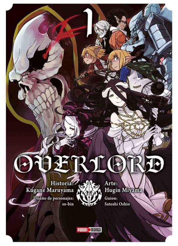 Manga Overlord 01 en Guatemala en español