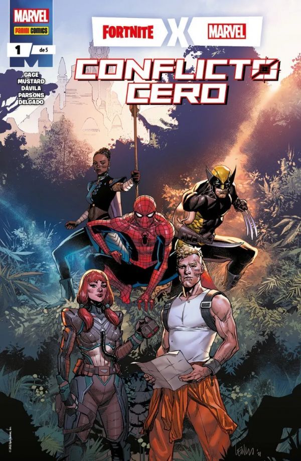 Comic MARVEL FORTNITE ZERO WAR 01 en Guatemala