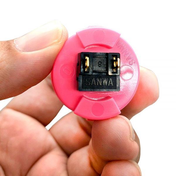 Boton Sanwa Rosado en Guatemala Original