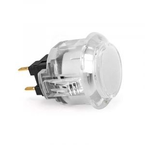 Boton Translucido blanco en Guatemala 24mm