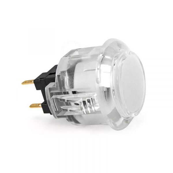 Boton Translucido blanco en Guatemala 24mm
