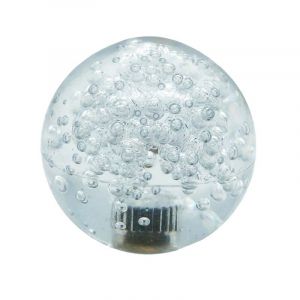 Balltop Color Blanco con burbujas transparente