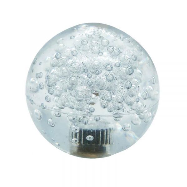 Balltop Color Blanco con burbujas transparente