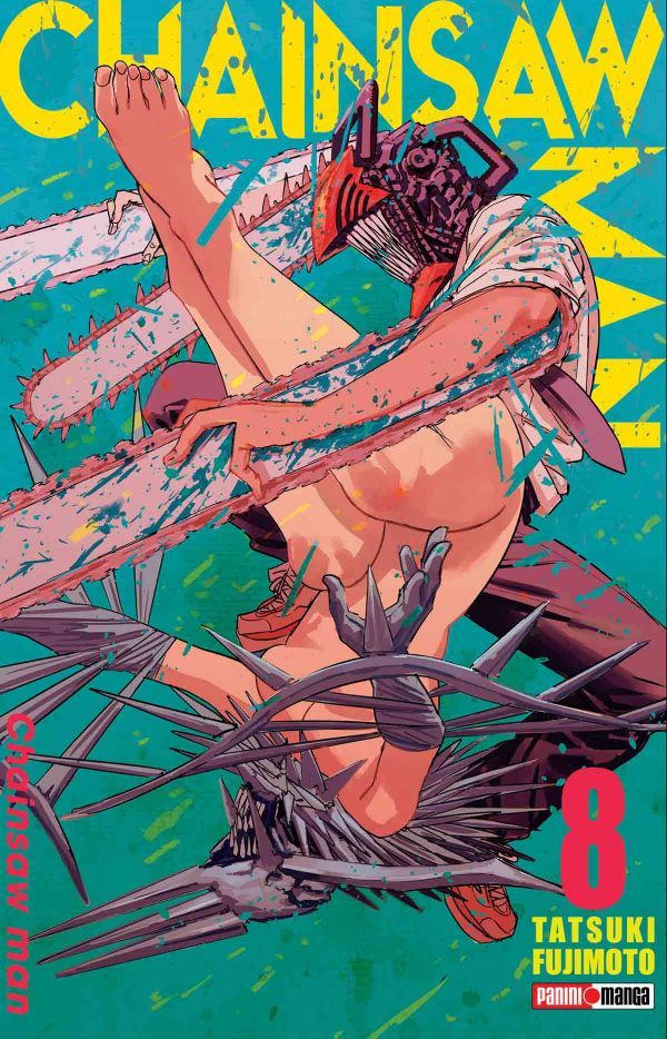 Manga Chainsaw Man 08 en Guatemala