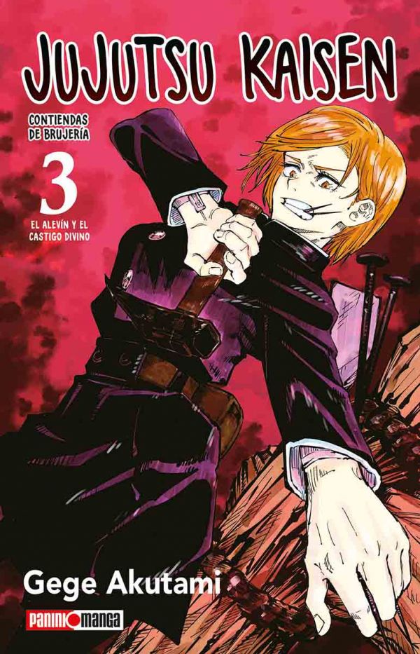 Manga Jujutsu Kaisen tomo 03 en Guatemala