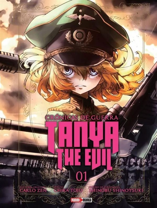Manga Tanya The Evil 01 en Guatemala