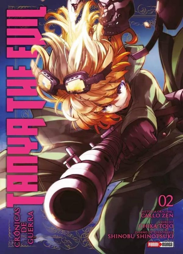 Manga Tanya The Evil 02 en Guatemala