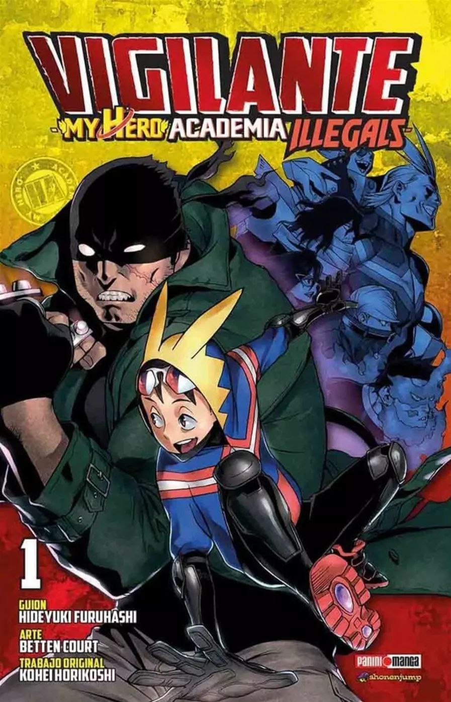 Manga Vigilante Boku No Hero 01 en Guatemala