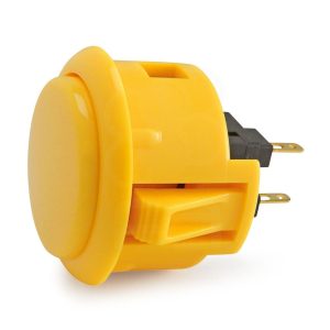 Botón Sanwa OBSF-30 Original Color Amarillo