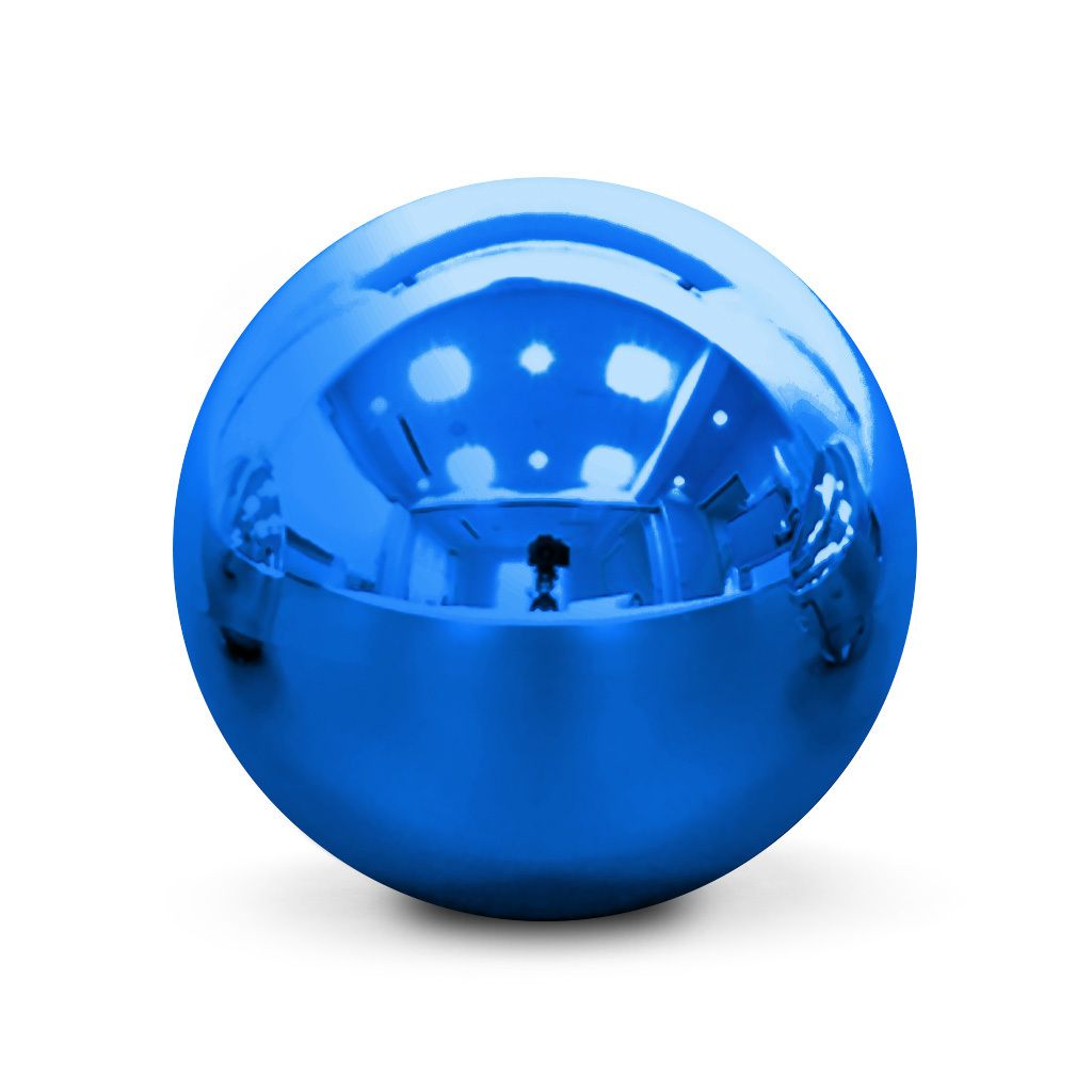 Balltop Para Palanca Sanwa Metálico Azul