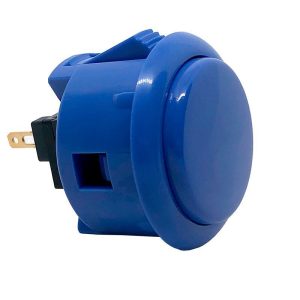 Botón Sanwa OBSF-30 Original Color Azul Fuerte