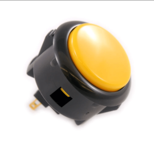 Botón Sanwa OBSF-30 Original Color Negro con Amarillo