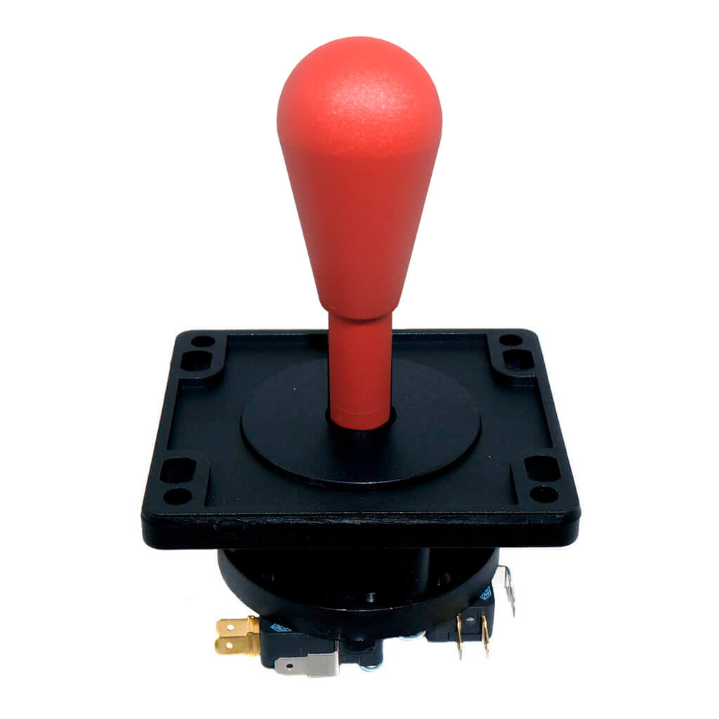 Palanca Industrias Lorenzo 8-way Eurojoystick – Red
