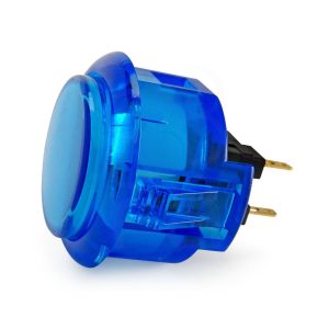 Botón Sanwa OBSC-30 Original Color Azul Translucido