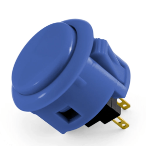 Sanwa OBSF 30mm Pulsadores Azul Oscuro