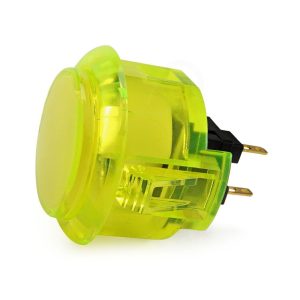 Botón Sanwa OBSC-30 Original Color Amarillo Translucido