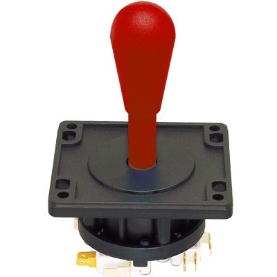 Palanca Suzo Happ 8-way Competition Joystick – Rojo