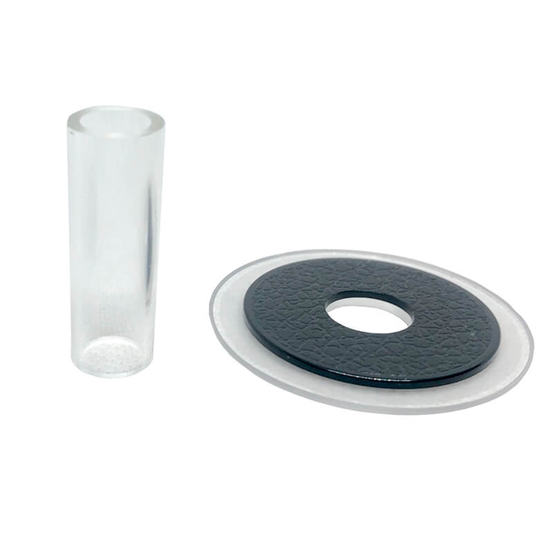 Cubre polvo y Shaft Cover Original Sanwa Clear Blanco