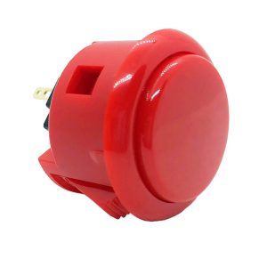 Botón Sanwa OBSF-30 Original Color Rojo