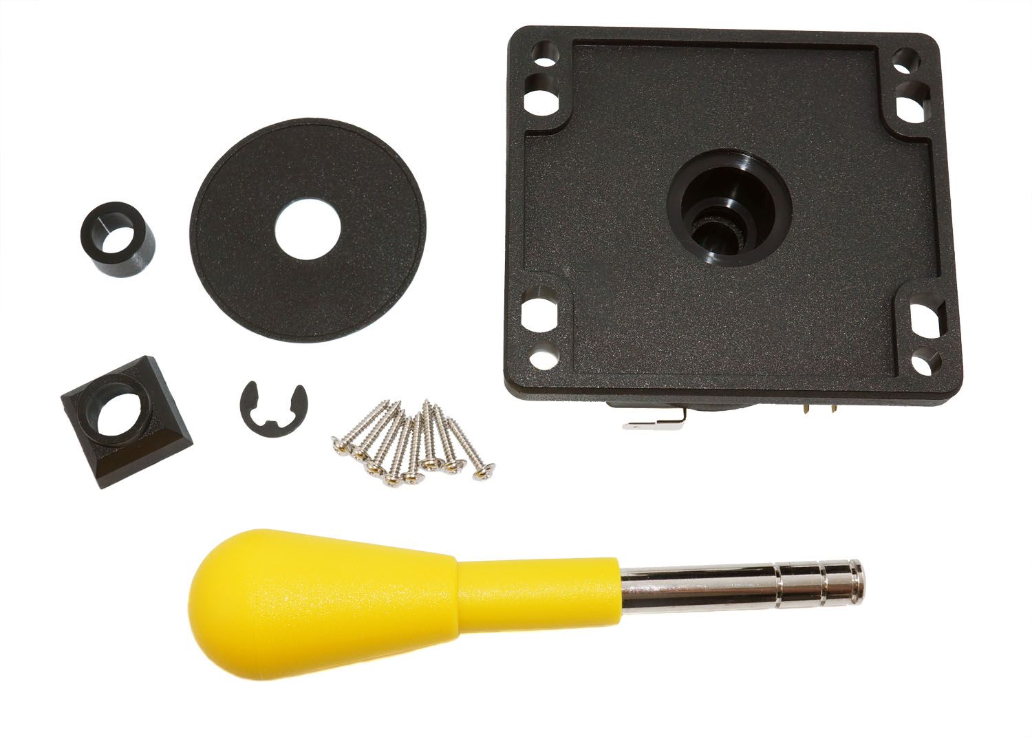 Palanca Suzo Happ 8-way Competition Joystick – Amarillo - Imagen 2